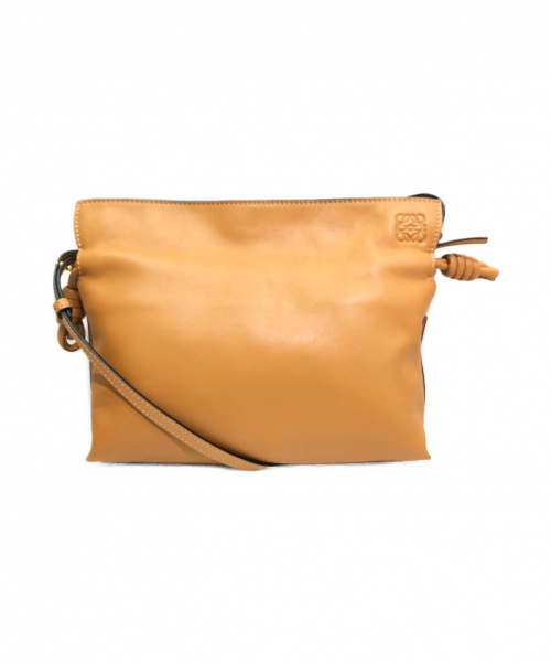 LOEWE（ロエベ）LOEWE (ロエベ) フラメンコクラッチ ミニ ブラウン サイズ:-の古着・服飾アイテム
