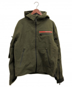 PRADAプラダ）の古着「×GORE-TEX レインジャケット」｜オリーブ