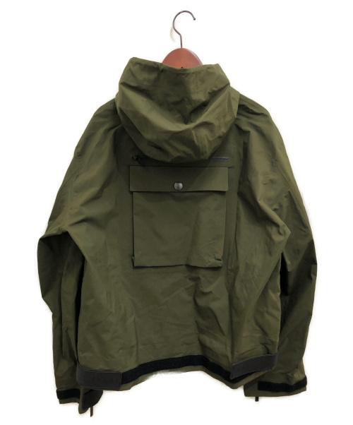 PRADA（プラダ）PRADA (プラダ) ×GORE-TEX レインジャケット オリーブ サイズ:Mの古着・服飾アイテム