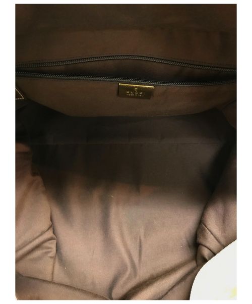 GUCCI（グッチ）GUCCI (グッチ) シェリーラインボストンバッグ ゴールド×ピンク サイズ:下記参照 GG 153240 491404の古着・服飾アイテム