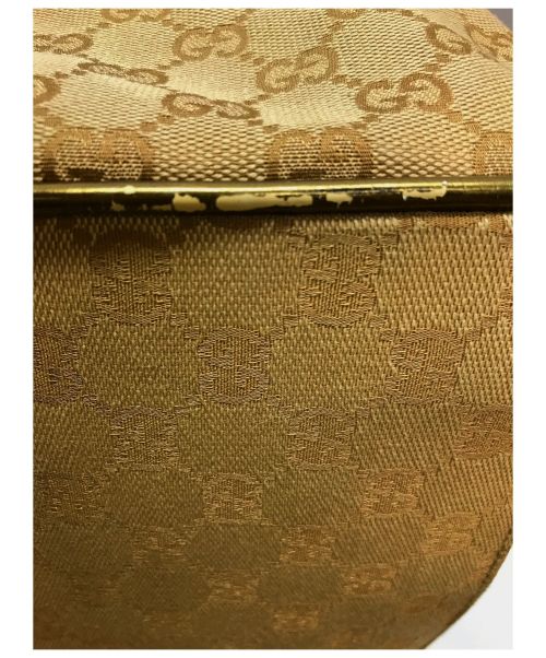 GUCCI（グッチ）GUCCI (グッチ) シェリーラインボストンバッグ ゴールド×ピンク サイズ:下記参照 GG 153240 491404の古着・服飾アイテム