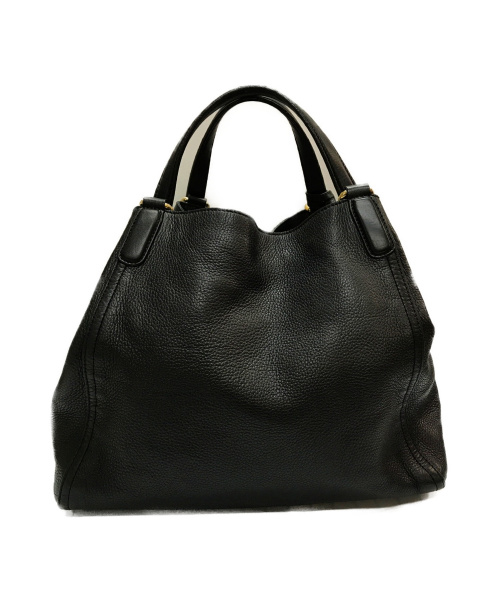GUCCI（グッチ）GUCCI (グッチ) トートバッグ ブラック ソーホー インターロッキング G 282309 204046の古着・服飾アイテム