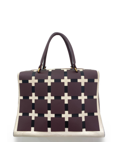MARNI（マルニ）MARNI (マルニ) チェック柄ハンドバッグ サイズ:-の古着・服飾アイテム