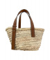LOEWE (ロエベ) スモールバスケットバッグ ベージュ×ブラウン サイズ:-：39800円