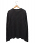 BALENCIAGA (バレンシアガ) ジャガードロゴクルーネックニット ブラック サイズ:M：42800円