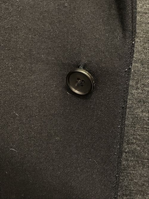 BALENCIAGA（バレンシアガ）BALENCIAGA (バレンシアガ) チェスターコート ブラック サイズ:46の古着・服飾アイテム