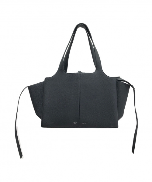 CELINE（セリーヌ）CELINE (セリーヌ) トリフォルドスモール ブラック サイズ:ｰの古着・服飾アイテム
