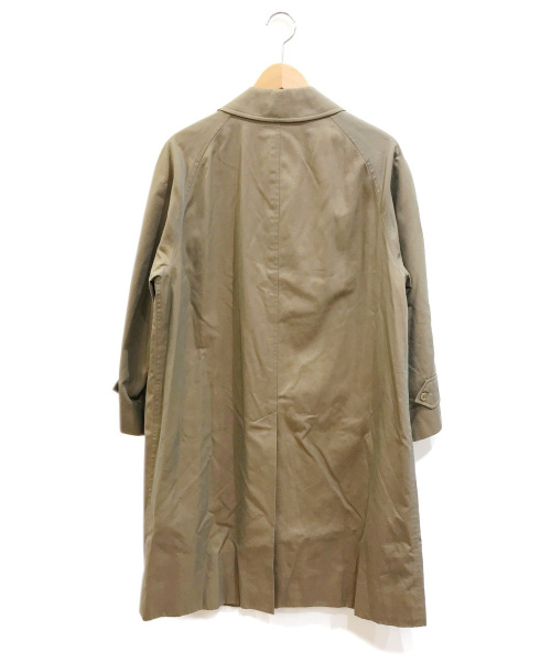 BURBERRY（バーバリー）BURBERRY (バーバリー) [OLD]比翼ステンカラーコート 玉虫色 サイズ:SS オールドバーバリーの古着・服飾アイテム
