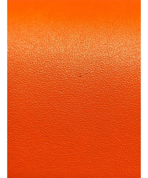 LOEWE（ロエベ）LOEWE (ロエベ) スモールゲートラフィアバッグ オレンジ×ナチュラル サイズ:スモールの古着・服飾アイテム