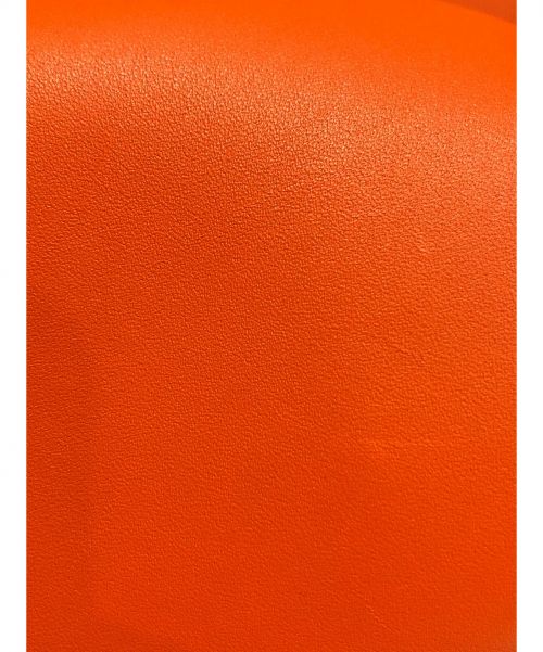 LOEWE（ロエベ）LOEWE (ロエベ) スモールゲートラフィアバッグ オレンジ×ナチュラル サイズ:スモールの古着・服飾アイテム