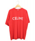 CELINE（セリーヌ）の古着「21SS ルーズTシャツ」｜レッド