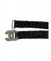 CHANEL (シャネル) ギャザーココマークベルト ブラック サイズ:SIZE 80/32：89800円