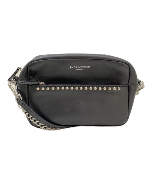 J&M DAVIDSON（ジェイ＆エム デヴィッドソン）J&M DAVIDSON (ジェイ＆エム デヴィッドソン) LIPSTICK POCHETTE WITH STUDS ブラック サイズ:-の古着・服飾アイテム