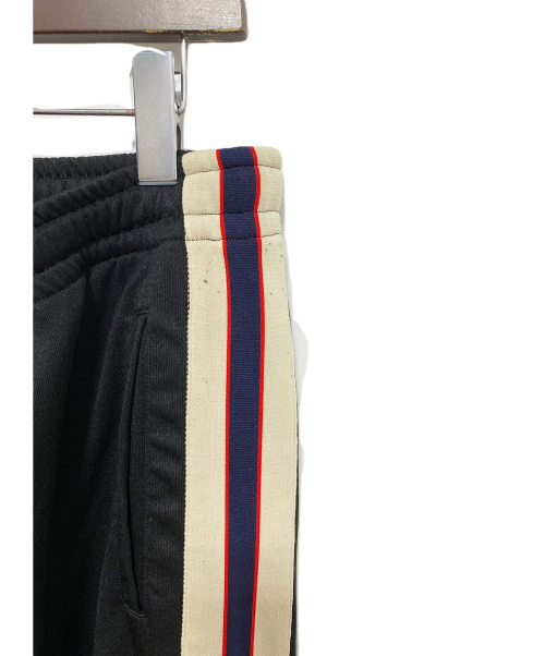 GUCCI（グッチ）GUCCI (グッチ) テクニカルジャージーパンツ ブラック サイズ:Ｌの古着・服飾アイテム