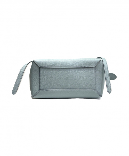 CELINE（セリーヌ）CELINE (セリーヌ) マイクロベルトバッグ ブルーグレー サイズ:マイクロの古着・服飾アイテム