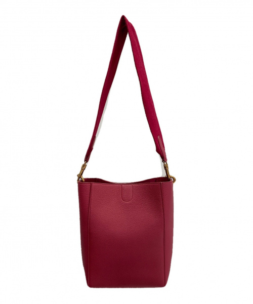CELINE（セリーヌ）CELINE (セリーヌ) サングル/ショルダーバッグ ラズベリ サイズ:-の古着・服飾アイテム
