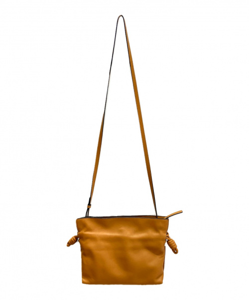 LOEWE（ロエベ）LOEWE (ロエベ) フラメンコクラッチ/ショルダーバッグ キャメル サイズ:ミニの古着・服飾アイテム
