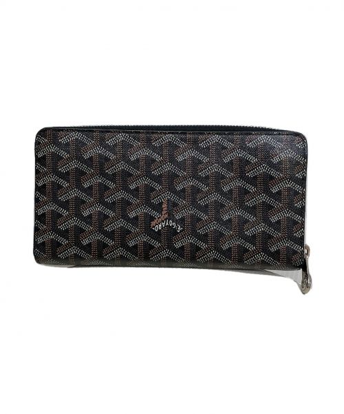 GOYARD（ゴヤール）GOYARD (ゴヤール) マティニョン ブラック×ブラウン サイズ:GMの古着・服飾アイテム