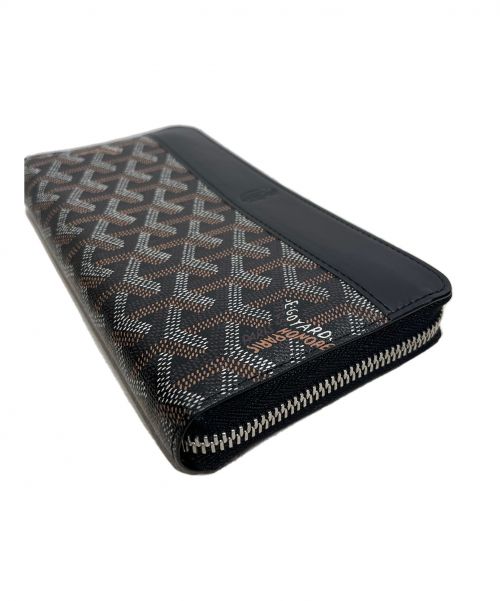 GOYARD（ゴヤール）GOYARD (ゴヤール) マティニョン ブラック×ブラウン サイズ:GMの古着・服飾アイテム