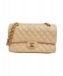 CHANEL（シャネル）の古着「ダブルフラップマトラッセ25」｜ベージュ