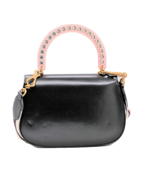 GUCCI（グッチ）GUCCI (グッチ) バンブークラシック 2WAYショルダーバッグ ブラック サイズ:-の古着・服飾アイテム