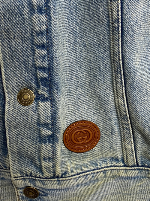 GUCCI（グッチ）GUCCI (グッチ) デニムジャケット インディゴ サイズ:50の古着・服飾アイテム