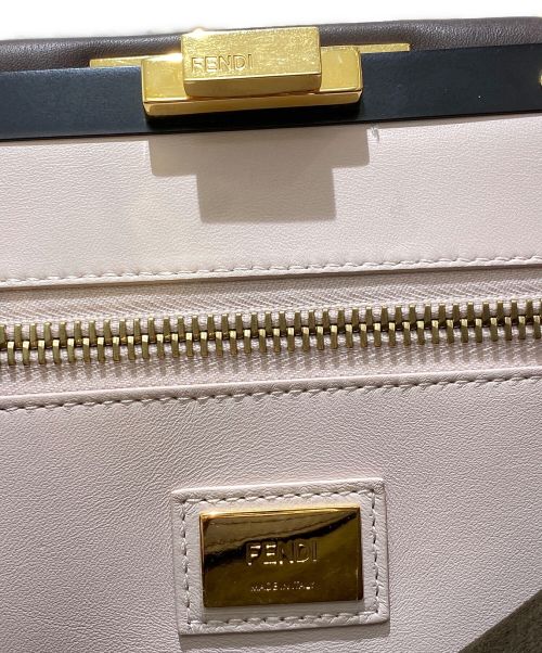 FENDI（フェンディ）FENDI (フェンディ) ピーカブー ブラウン サイズ:ミディアムの古着・服飾アイテム