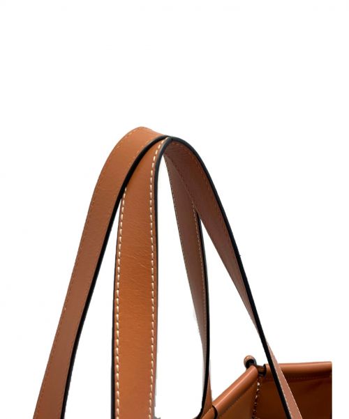 LOEWE（ロエベ）LOEWE (ロエベ) アナグラムクッショントート ワインレッド サイズ:-の古着・服飾アイテム