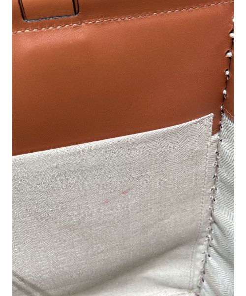 LOEWE（ロエベ）LOEWE (ロエベ) アナグラムクッショントート ワインレッド サイズ:-の古着・服飾アイテム