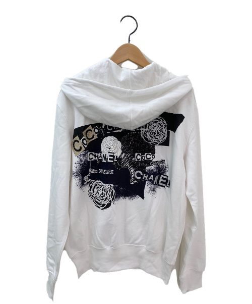 CHANEL（シャネル）CHANEL (シャネル) ジップパーカー ホワイト サイズ:XSの古着・服飾アイテム