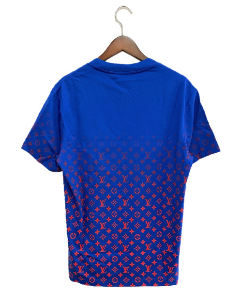 LOUIS VUITTON（ルイ ヴィトン）LOUIS VUITTON (ルイ ヴィトン) 21SS LVSEモノグラムグラディエントTシャツ ブルー サイズ:Mの古着・服飾アイテム