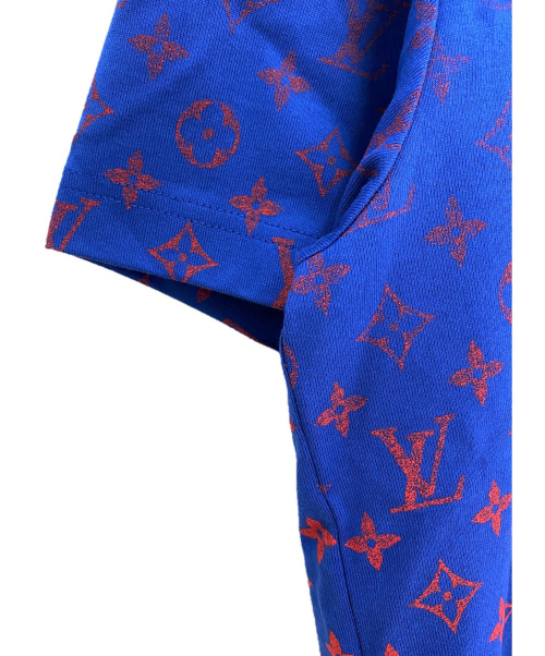 LOUIS VUITTON（ルイ ヴィトン）LOUIS VUITTON (ルイ ヴィトン) 21SS LVSEモノグラムグラディエントTシャツ ブルー サイズ:Mの古着・服飾アイテム
