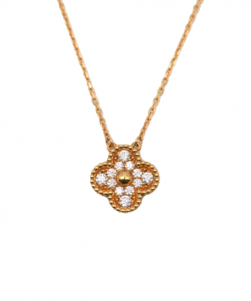 VAN CLEEF & ARPELS（ヴァンクリーフ＆アーペル）VAN CLEEF & ARPELS (ヴァンクリーフ＆アーペル) ヴィンテージアルハンブラネックレス サイズ:-の古着・服飾アイテム