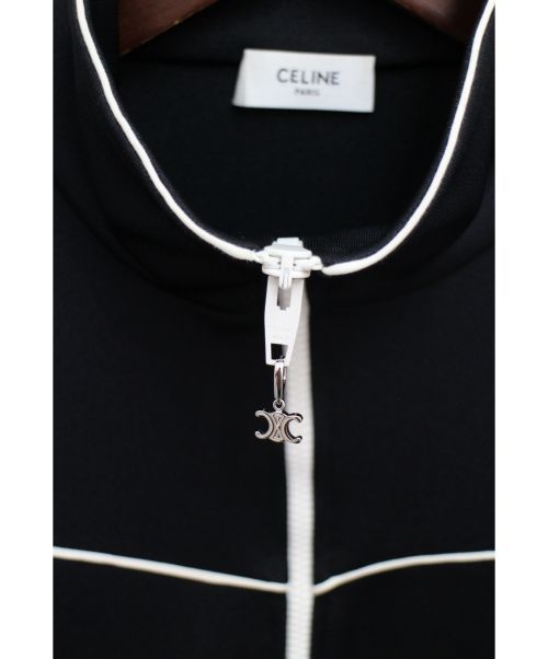 CELINE（セリーヌ）CELINE (セリーヌ) 20AW トリオンフジャージー ブラック×アイボリー サイズ:Mの古着・服飾アイテム