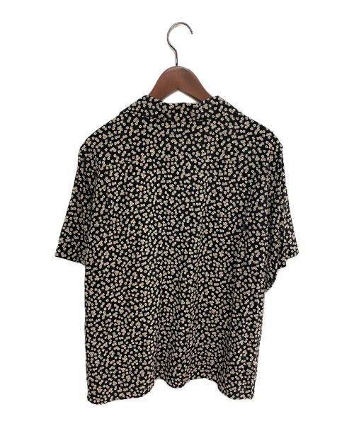 CELINE（セリーヌ）CELINE (セリーヌ) 20AW ハワイアンシャツ ブラック×ベージュ サイズ:39の古着・服飾アイテム