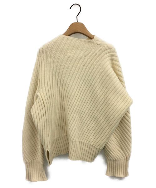 JIL SANDER（ジルサンダー）JIL SANDER (ジルサンダー) ハイネックニット アイボリー サイズ:UK34 未使用品の古着・服飾アイテム
