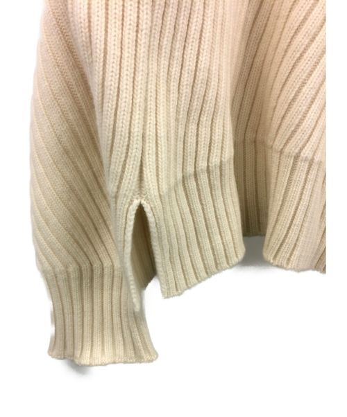 JIL SANDER（ジルサンダー）JIL SANDER (ジルサンダー) ハイネックニット アイボリー サイズ:UK34 未使用品の古着・服飾アイテム