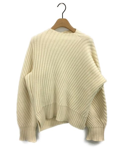 JIL SANDER（ジルサンダー）JIL SANDER (ジルサンダー) ハイネックニット アイボリー サイズ:UK34 未使用品の古着・服飾アイテム