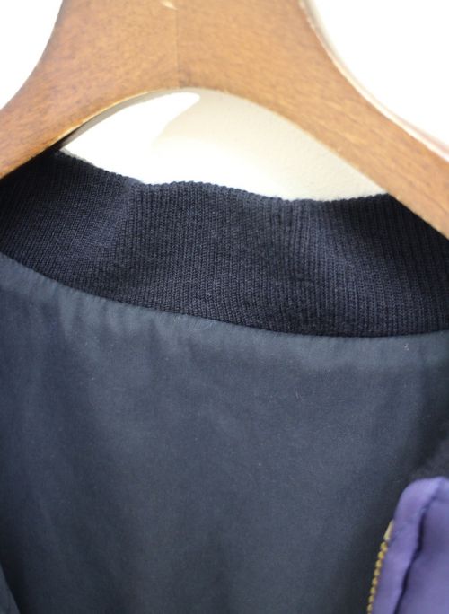 HERMES（エルメス）HERMES (エルメス) リバーシブルブルゾン ネイビー サイズ:54の古着・服飾アイテム