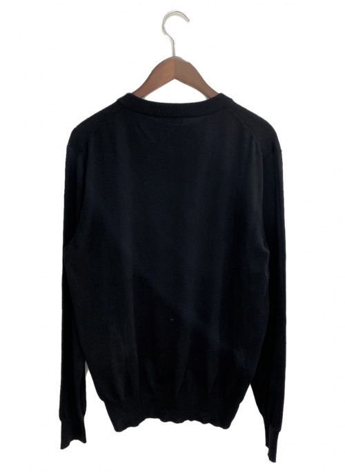 Dior（ディオール）Dior (ディオール) チェリーブロッサムロゴニット ブラック サイズ:Lの古着・服飾アイテム