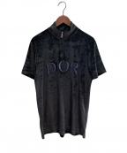 Diorディオール）の古着「ハーフジップテクニカルカットソー」｜ブラック