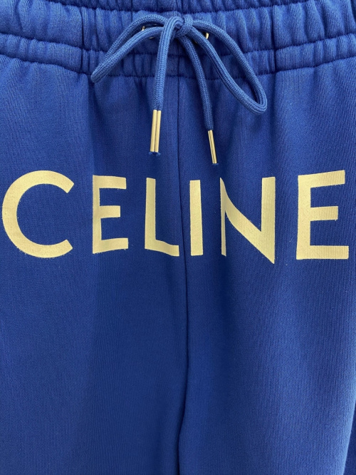 CELINE（セリーヌ）CELINE (セリーヌ) 21SS ルーズジョガーパンツ ブルー サイズ:Sの古着・服飾アイテム