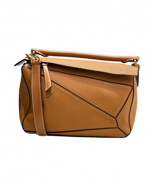 LOEWE（ロエベ）LOEWE (ロエベ) パズルバッグ キャメル サイズ:S スモール 261804の古着・服飾アイテム