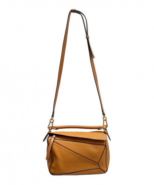 LOEWE（ロエベ）LOEWE (ロエベ) パズルバッグ キャメル サイズ:S スモール 261804の古着・服飾アイテム