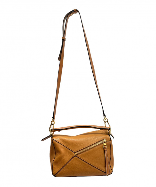 LOEWE（ロエベ）LOEWE (ロエベ) パズルバッグ キャメル サイズ:S スモール 261804の古着・服飾アイテム