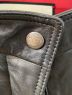 中古・古着 GUCCI (グッチ) レザーシングルライダースジャケット ブラック サイズ:38：59800円
