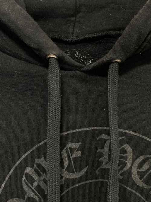 CHROME HEARTS（クロムハーツ）CHROME HEARTS (クロムハーツ) プルオーバーパーカー ブラック サイズ:XXLの古着・服飾アイテム
