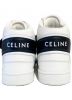 中古・古着 CELINE (セリーヌ) CT-03 ベルクロストラップ付き ハイスニーカー ホワイト×ブラック サイズ:42：52800円