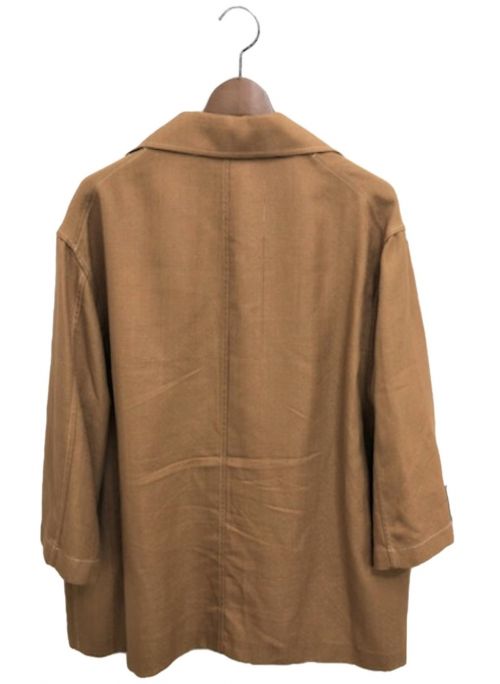 GUCCI（グッチ）GUCCI (グッチ) 20AW ビスコースシャツジャケット ブラウン サイズ:48の古着・服飾アイテム