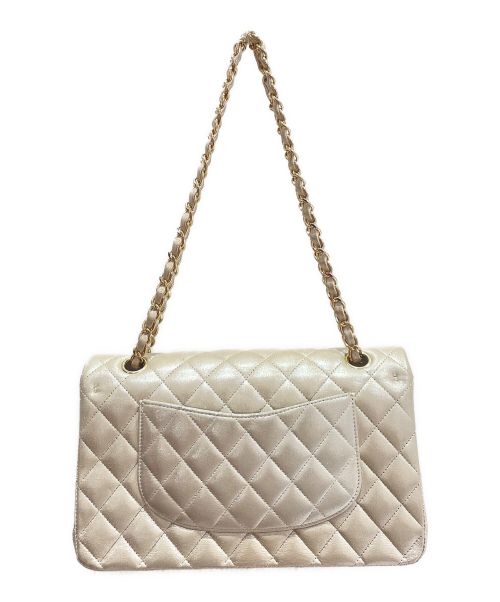 CHANEL（シャネル）CHANEL (シャネル) ダブルフラップマトラッセ シャンパンゴールド サイズ:25の古着・服飾アイテム